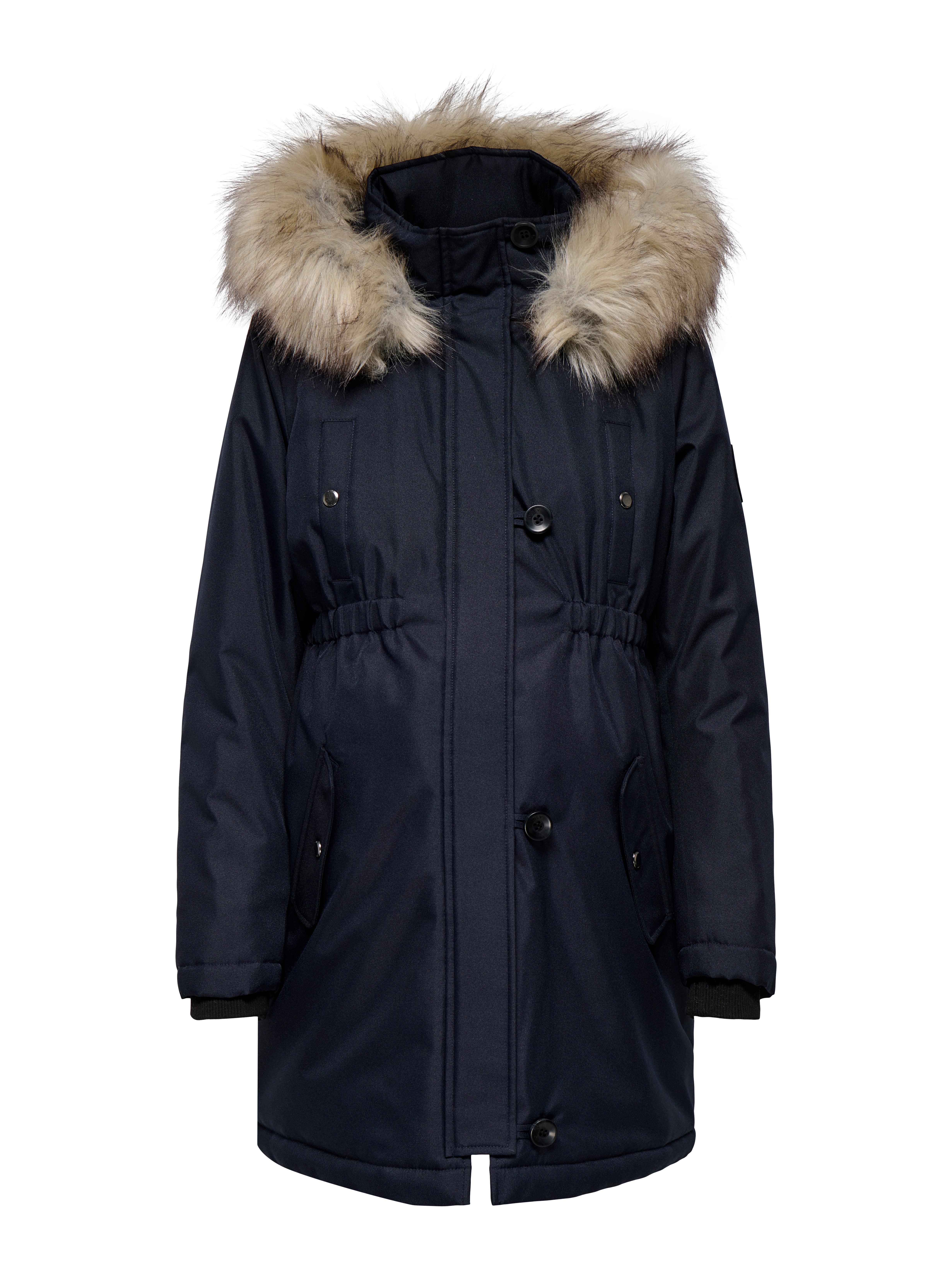 OLMIRIS Langer Parka Night Sky