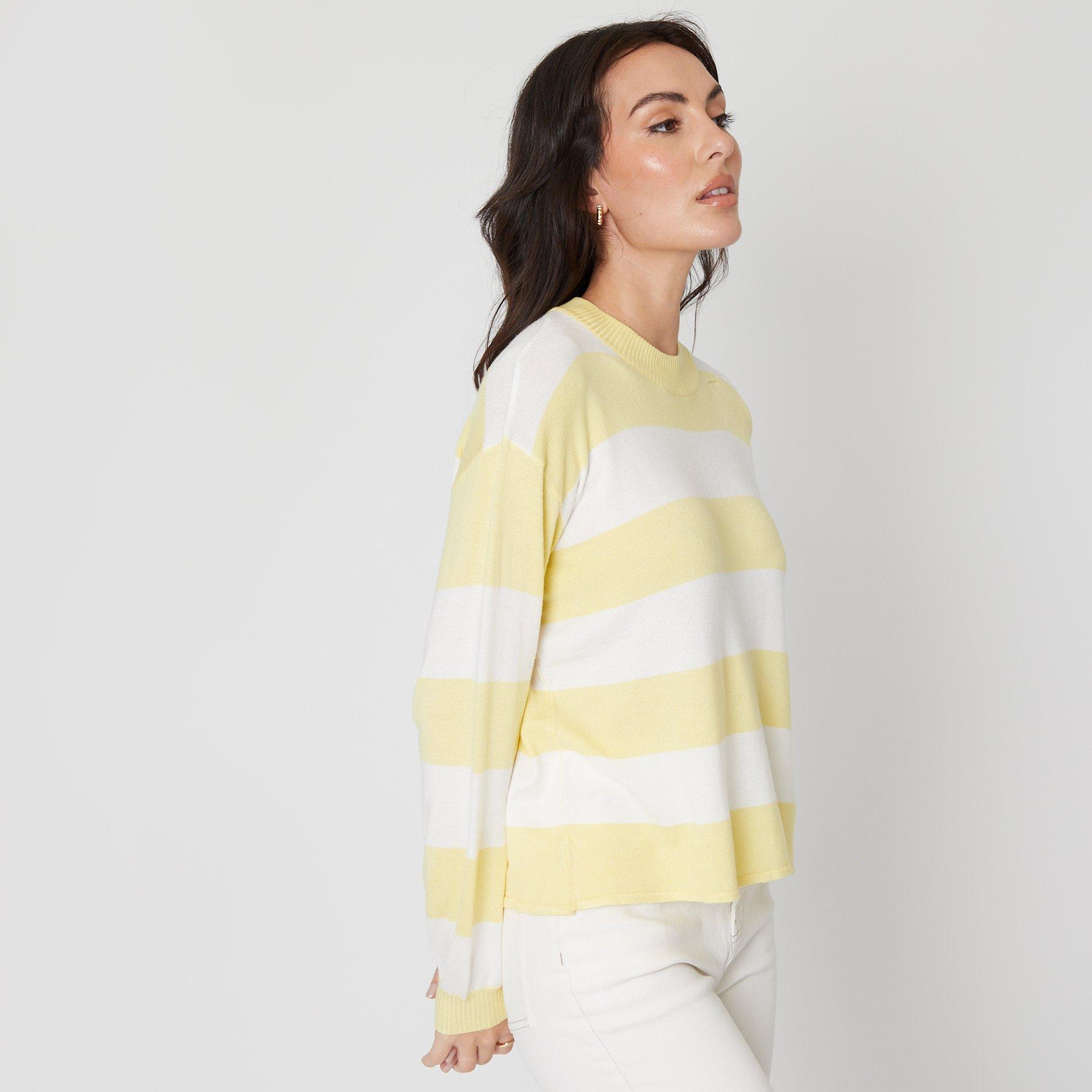 Be You Ladies Stripe Jumper