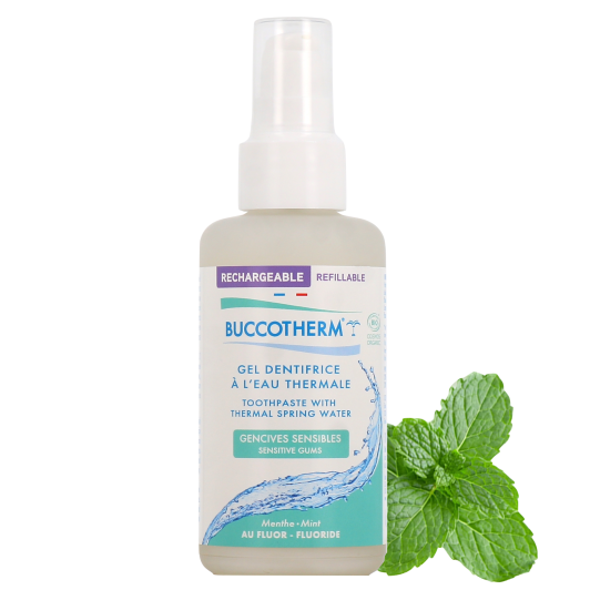 Buccotherm dentifrice bio à l'eau thermale - Gencives sensibles