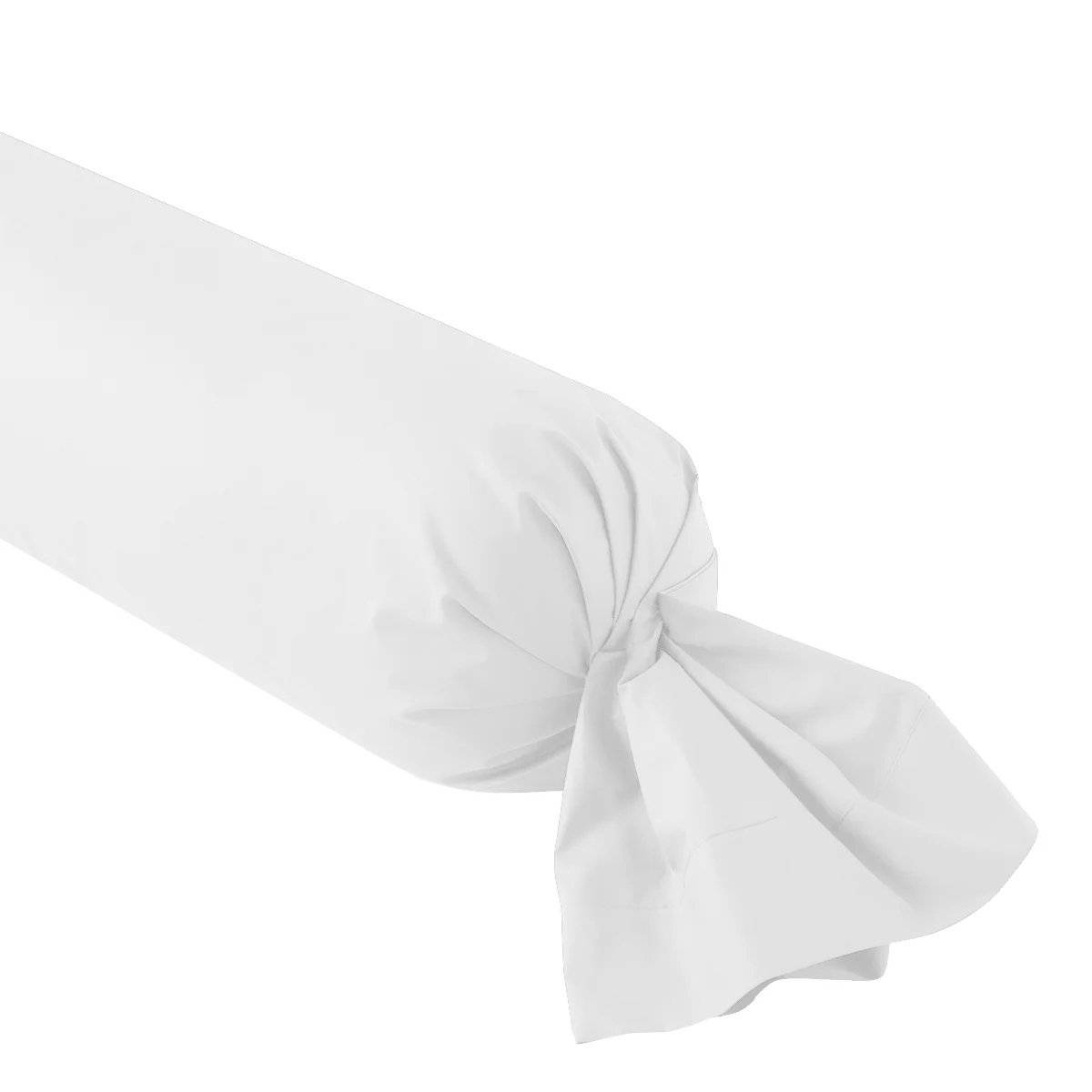 Taie de traversin Studio Coton Blanc