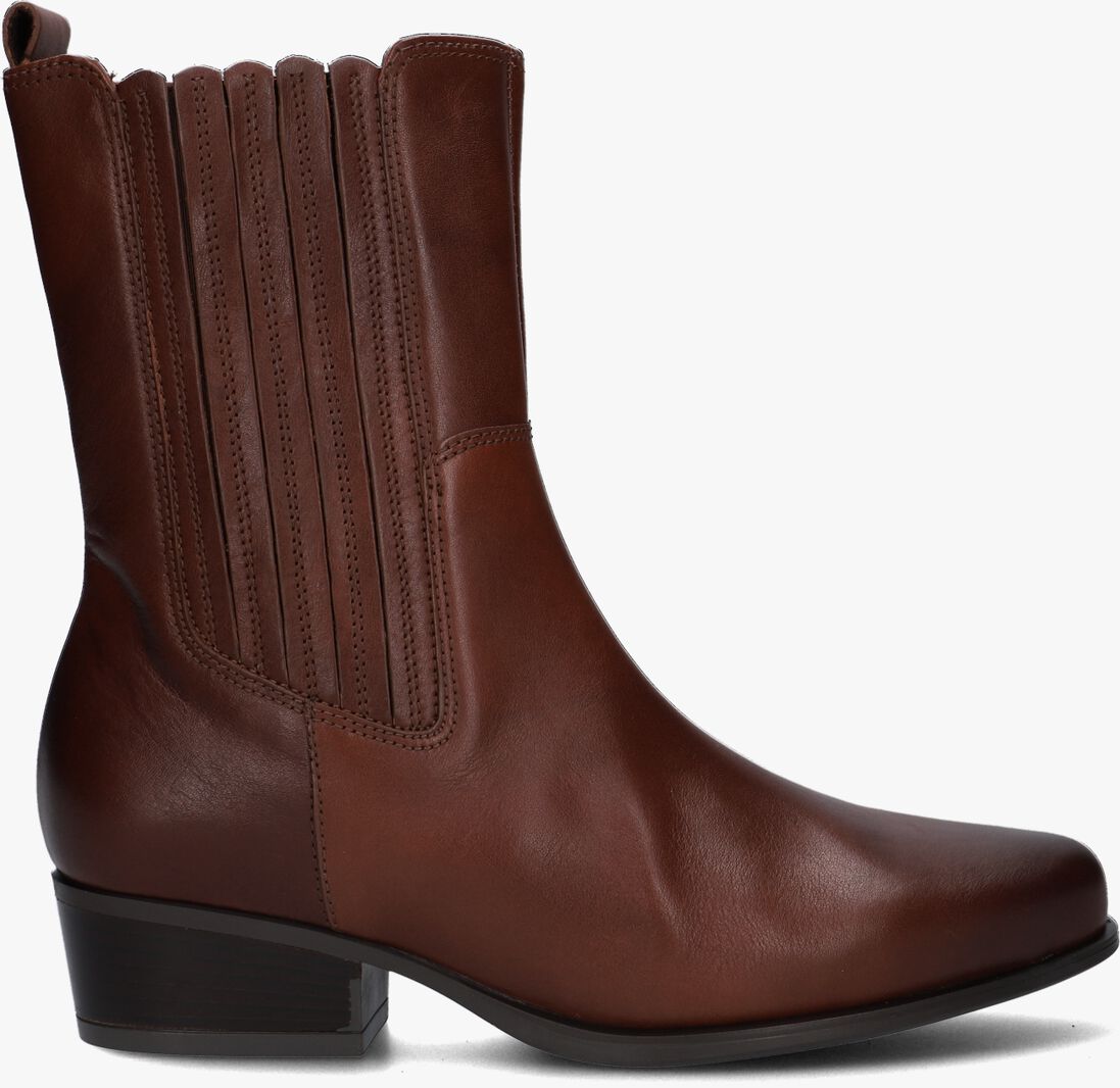 GABOR cognac gabor enkellaarsjes 673