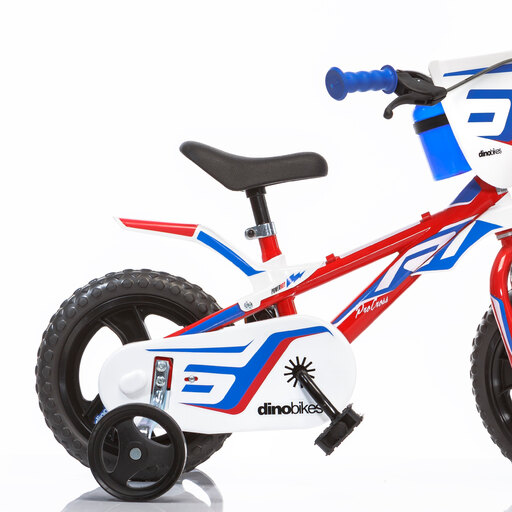 Bicicleta infantil R1 de 12 polegadas para crianças de 3 a 5 anos.
