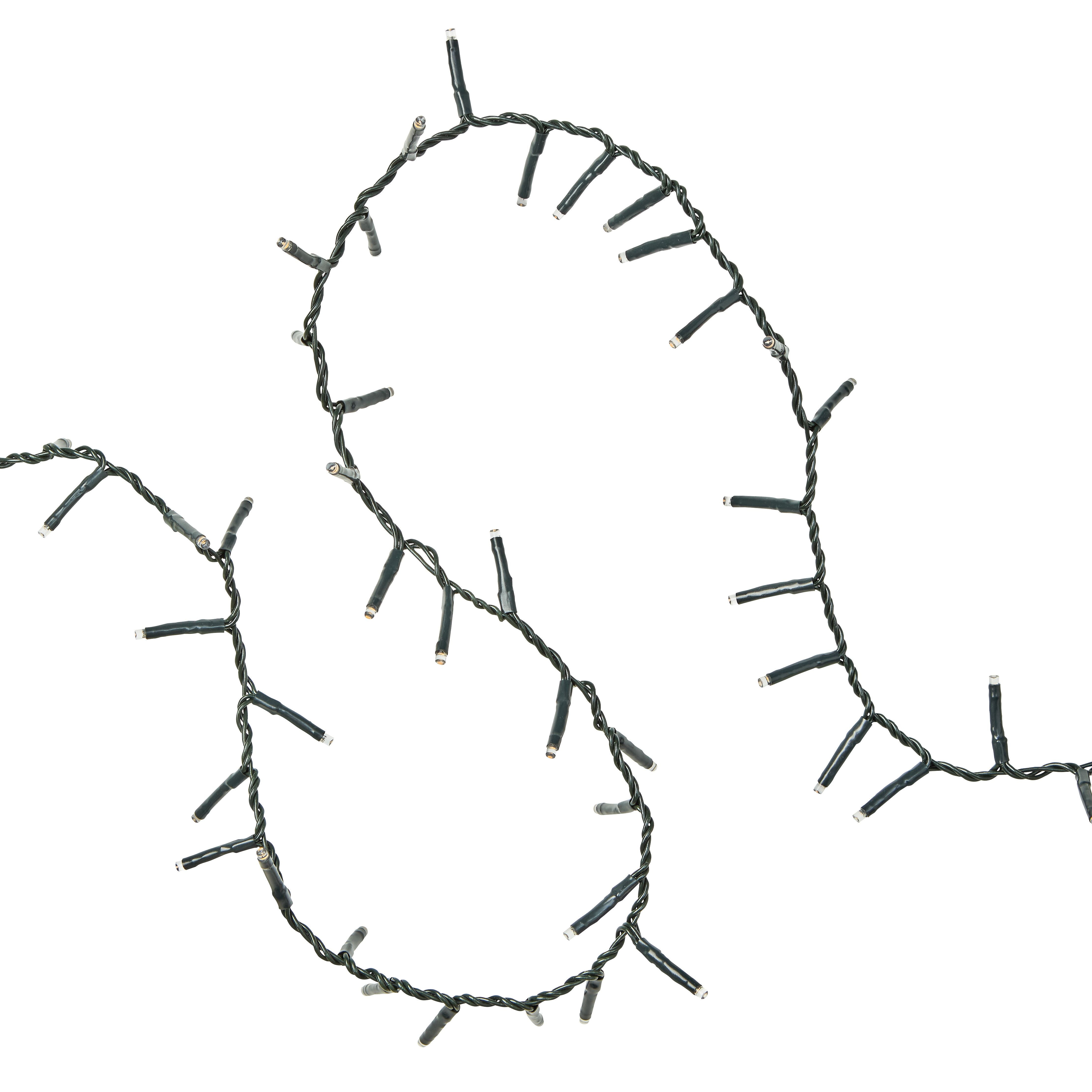 TAYA LED-Lichterkette - Dunkelgrün / B: 750.0 cm