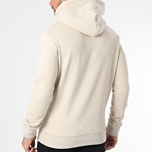 Sweat Capuche Essential Logo Beige