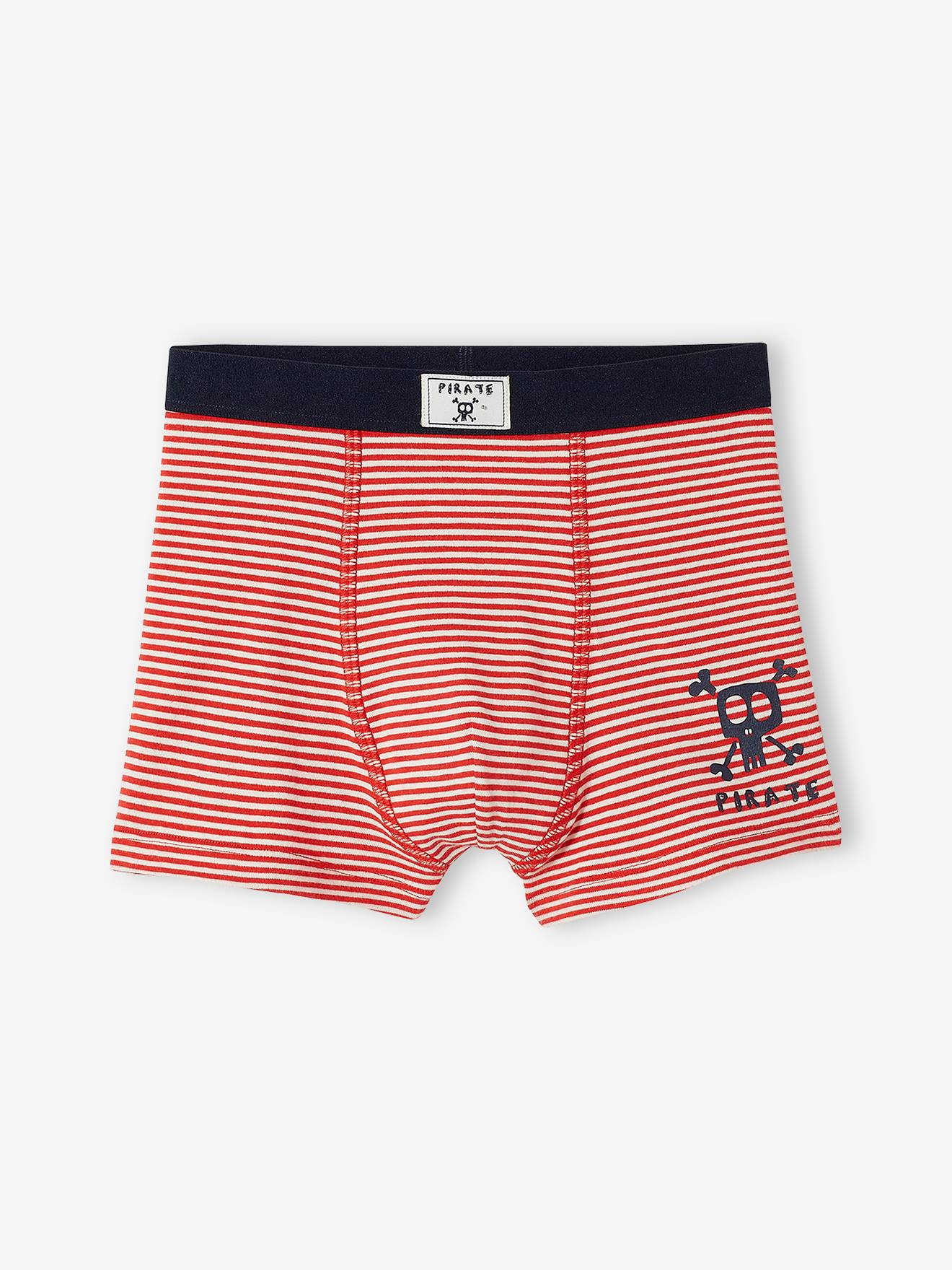 Pacote com 5 cuecas boxer 