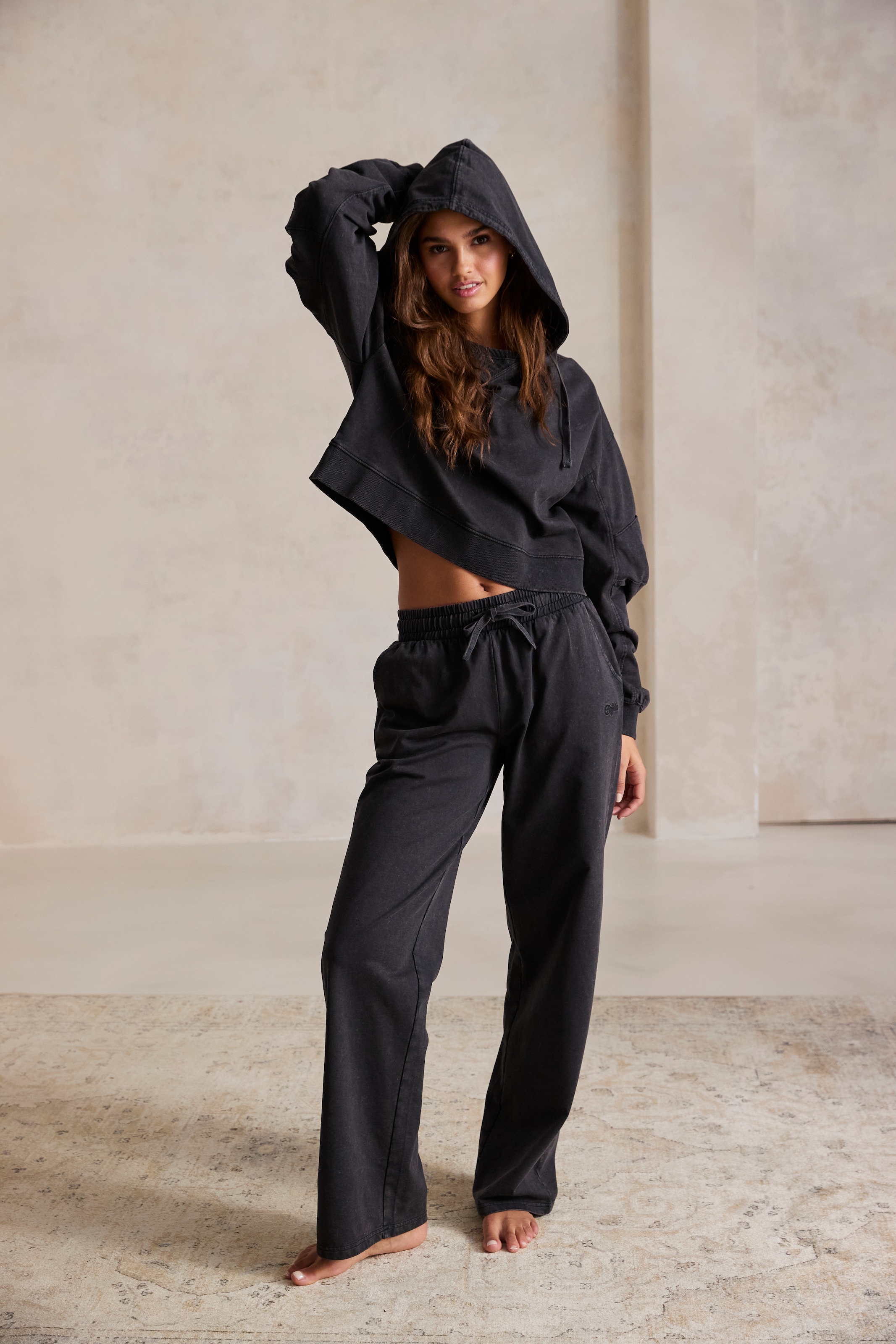 Buffalo Sweathose  Loungehose im Used-Look, Loungewear