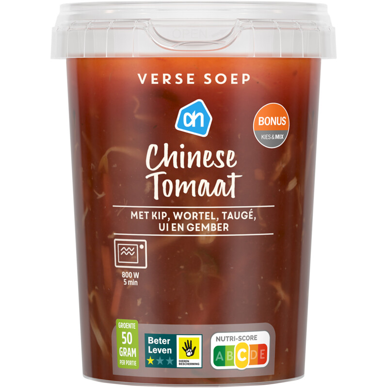 AH Verse soep Chinese tomaat