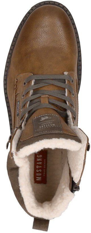 Mustang Heren veterschoenen cognac