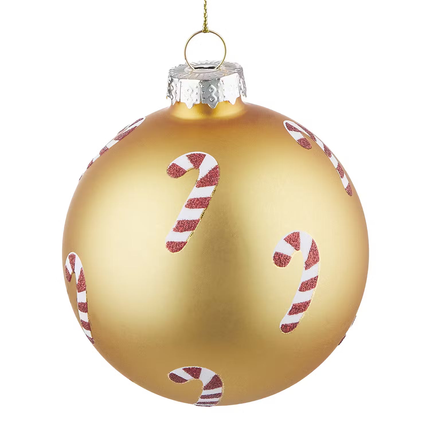 Weihnachtskugel HANG ON Candy Cane