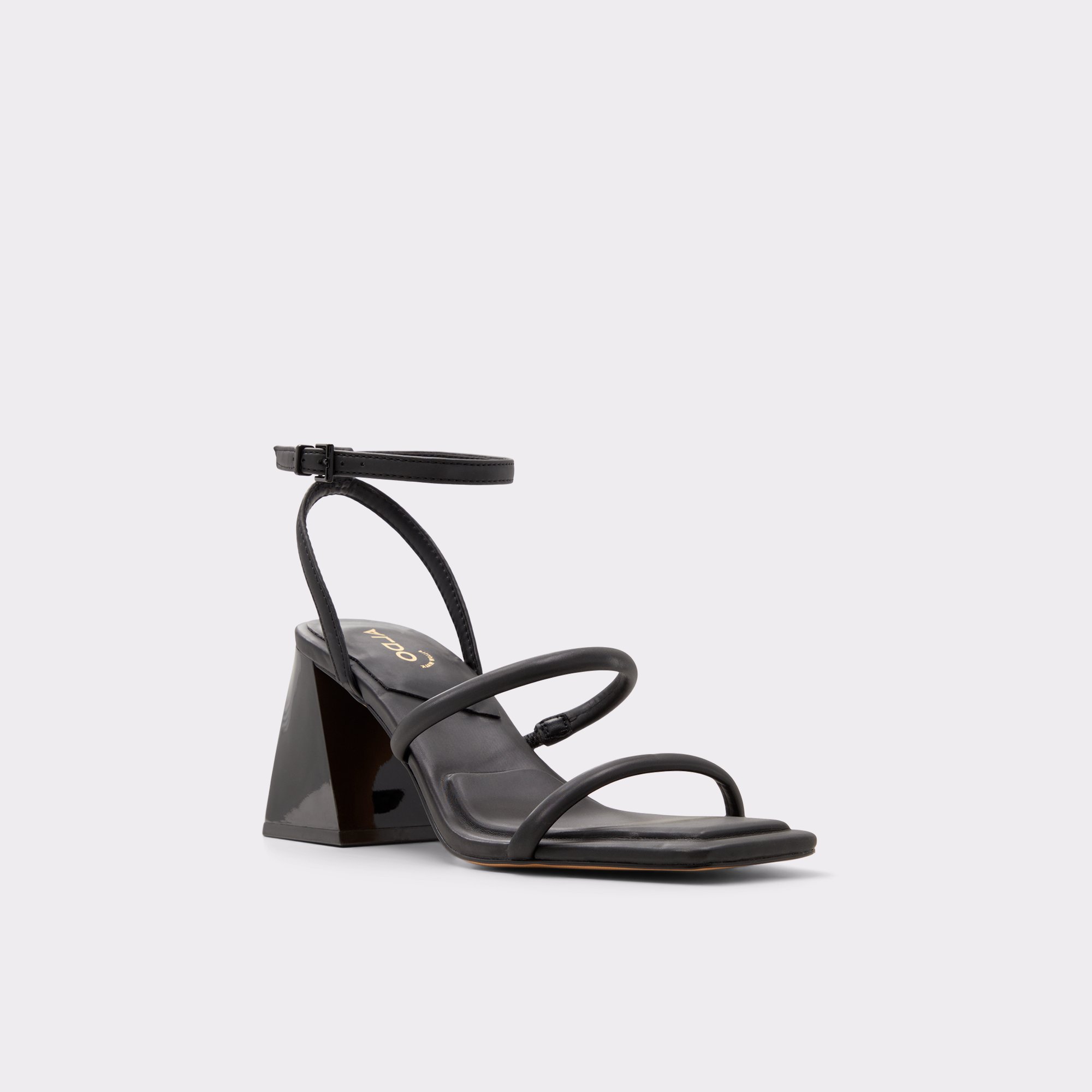 Miran Black Women Strappy Sandals