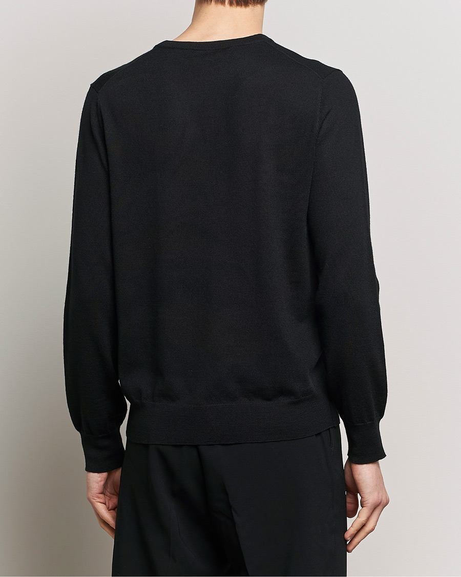 Filippa K Merino Round Neck Sweater Black