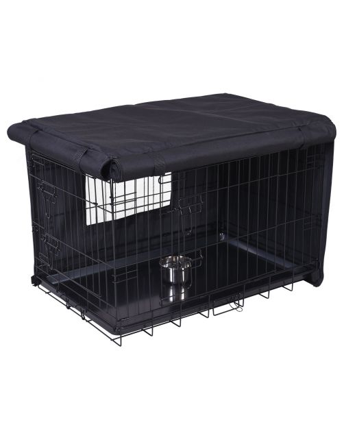 Adori Bench Hoes Zwart - Hondenbench