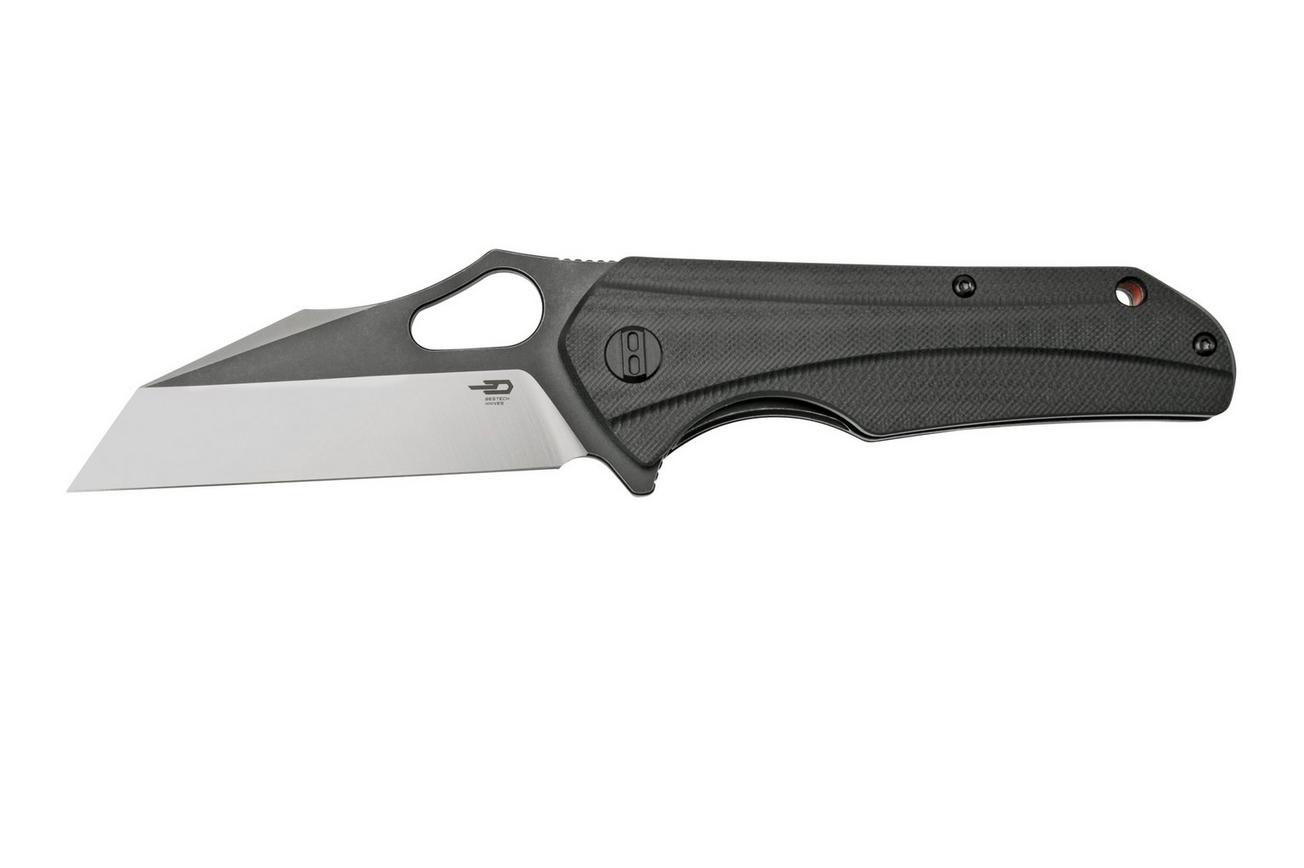 Bestech Operator BG36A Black G10, Two Tone Black zakmes