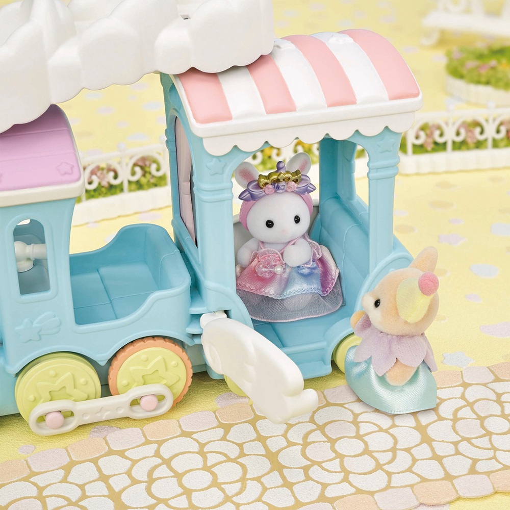Sylvanian Families Schwebende Wolken-Regenbogenzug