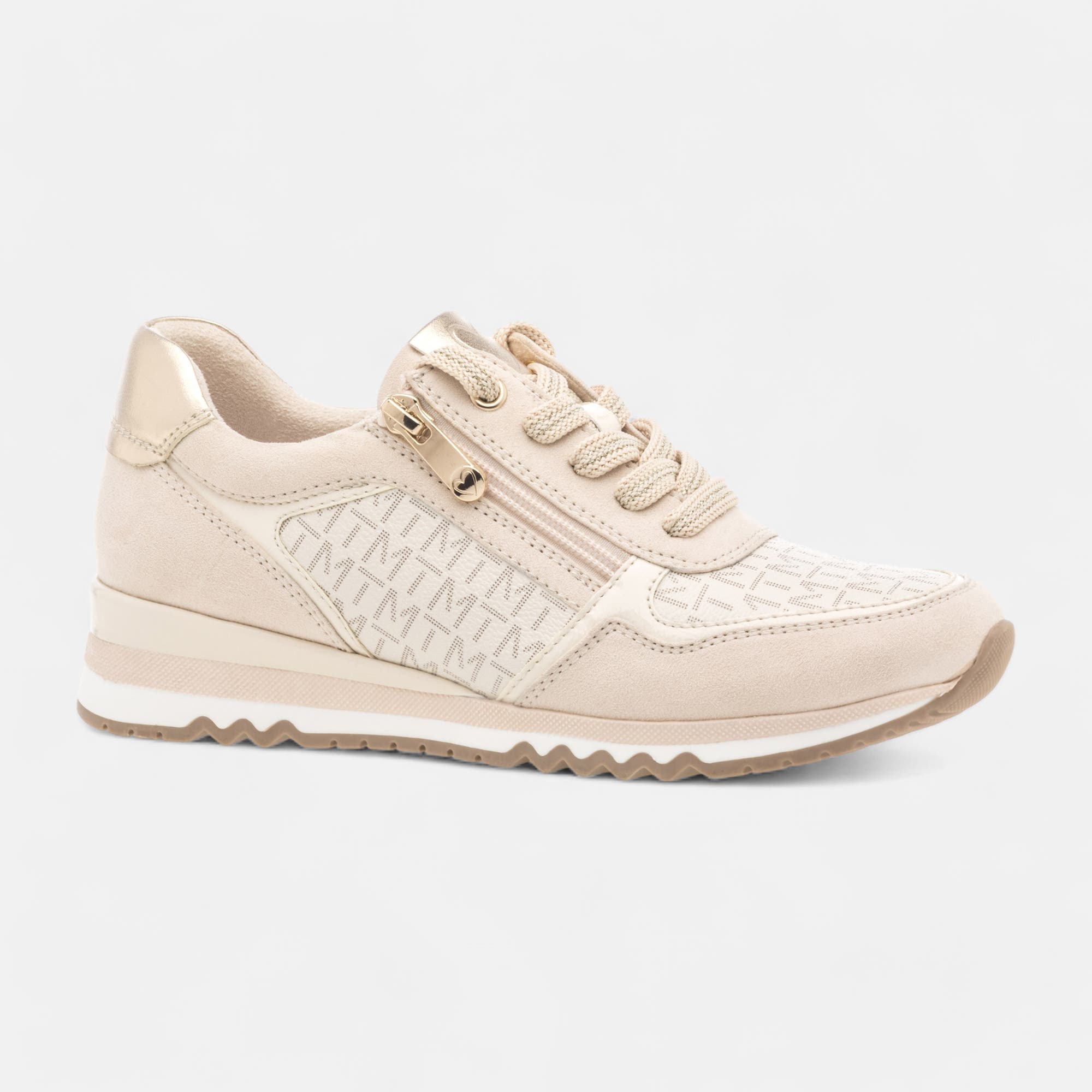 Baskets basses Femme beige