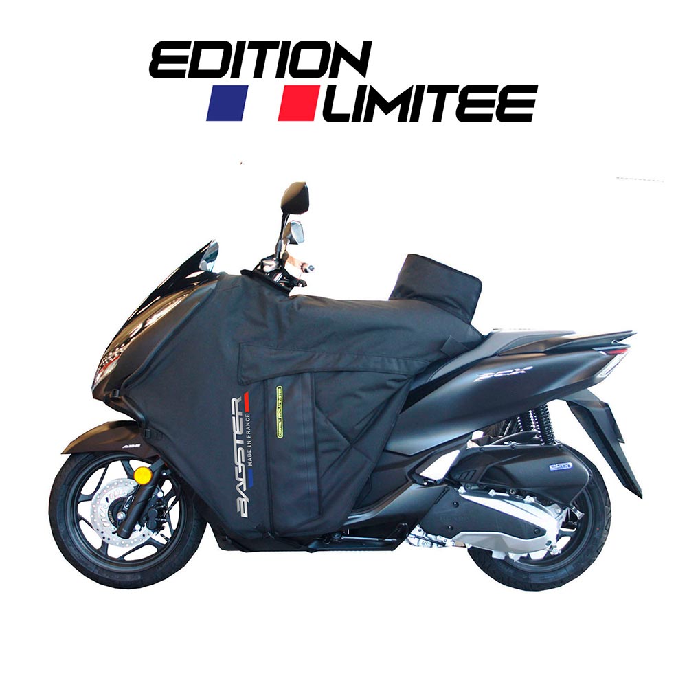 Bagster - Tablier Roll'Ster Honda PCX 125 (2021-2023) Made in France|XTB580FRSL édition limitée Noir