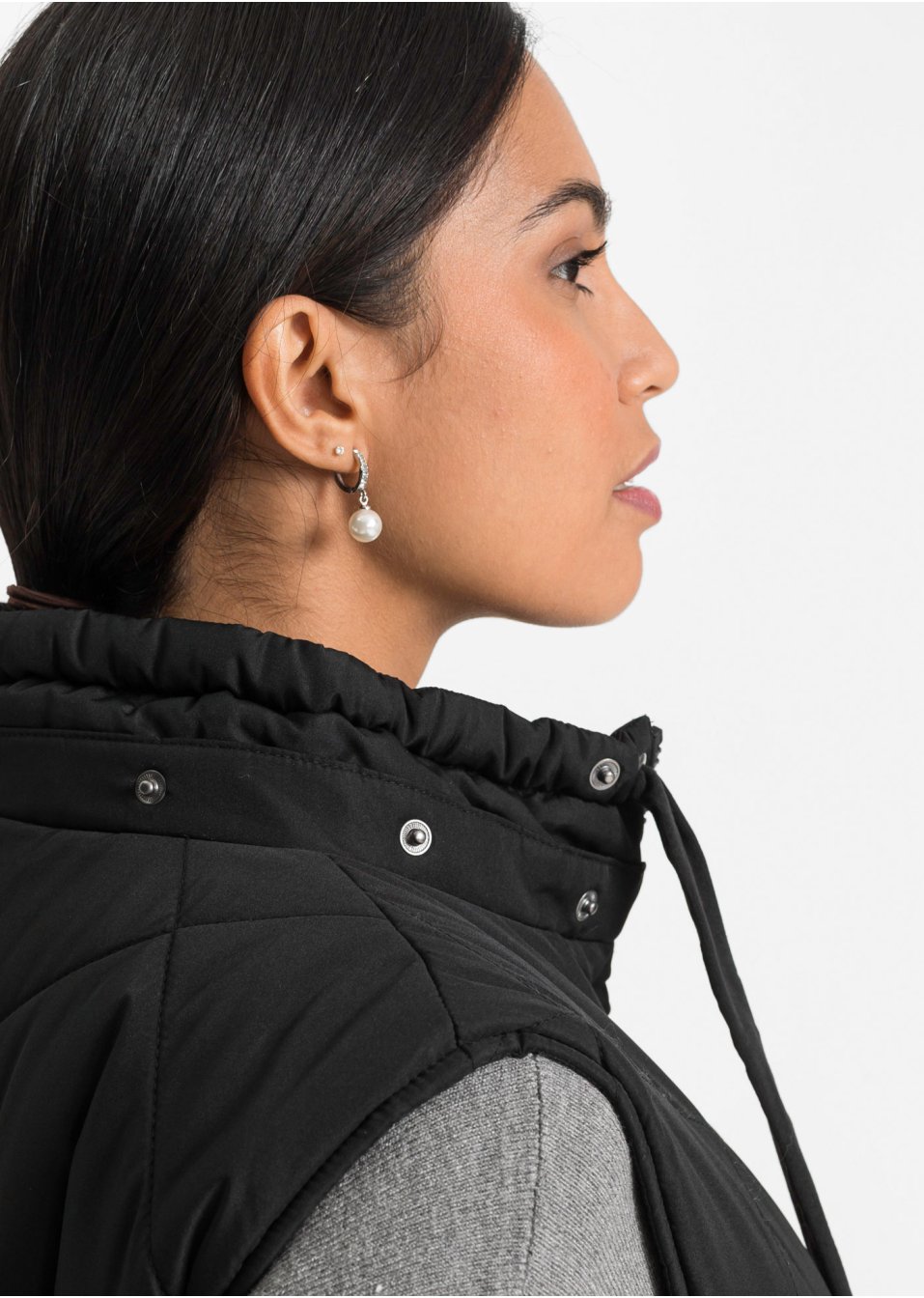 Veste sans manches matelassée en polyester recyclé