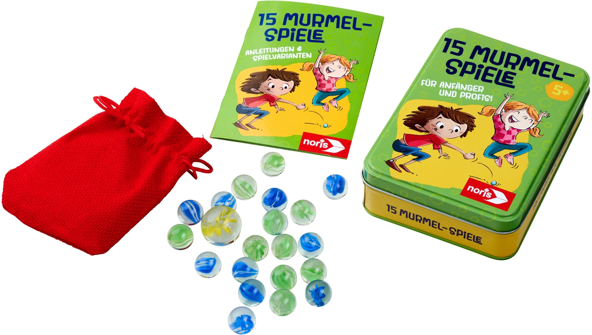 Noris 15 Murmelspiele geeignet für Kinder ab 5 Jahren