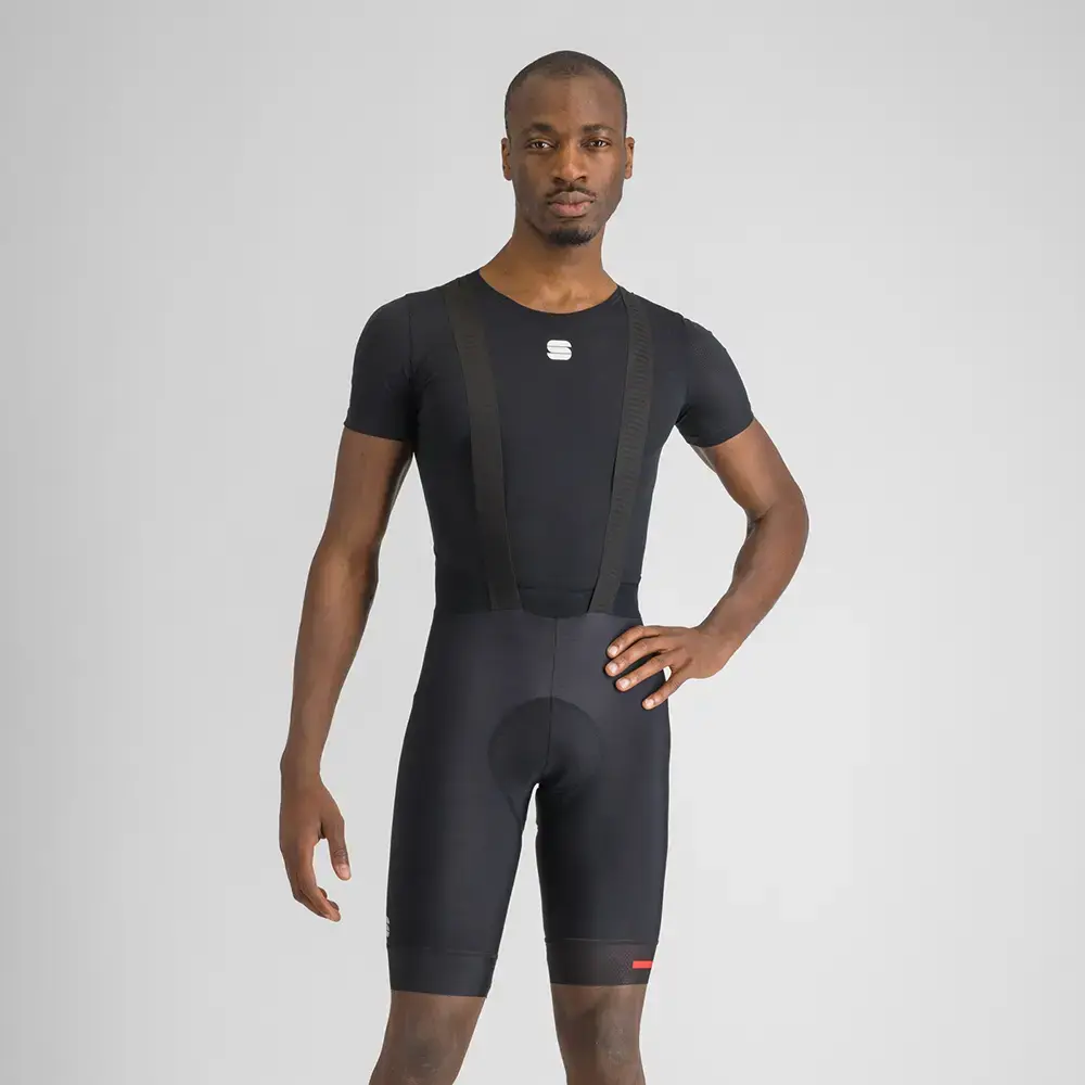 Sportful Fiandre Fietsbroek Kort Zwart Heren