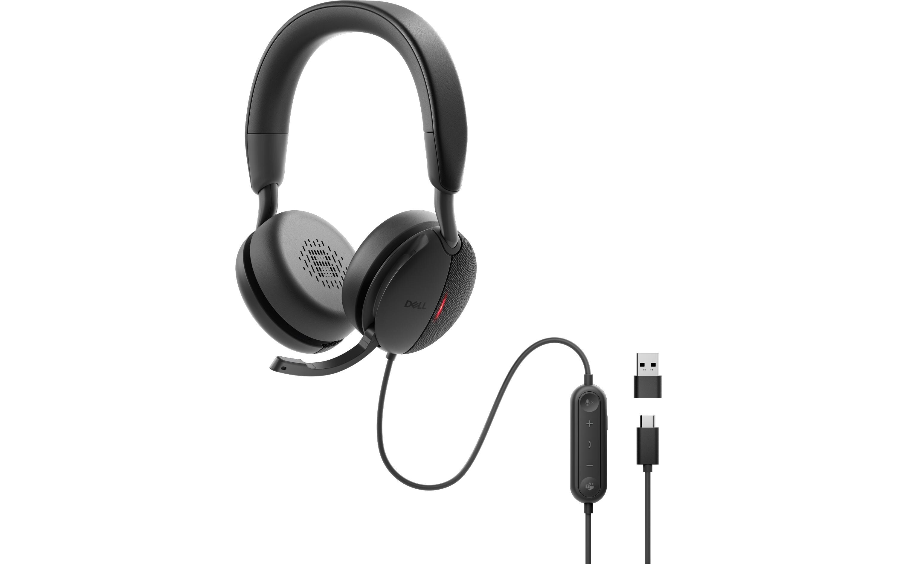 Headset WH5024 Schwarz<br>Kabelgebundenes Headset mit aktiver Geräuschunterdrückung