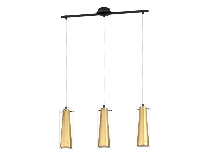 EGLO PINTO GOLD LANGBORD 3L GULD/KLAR