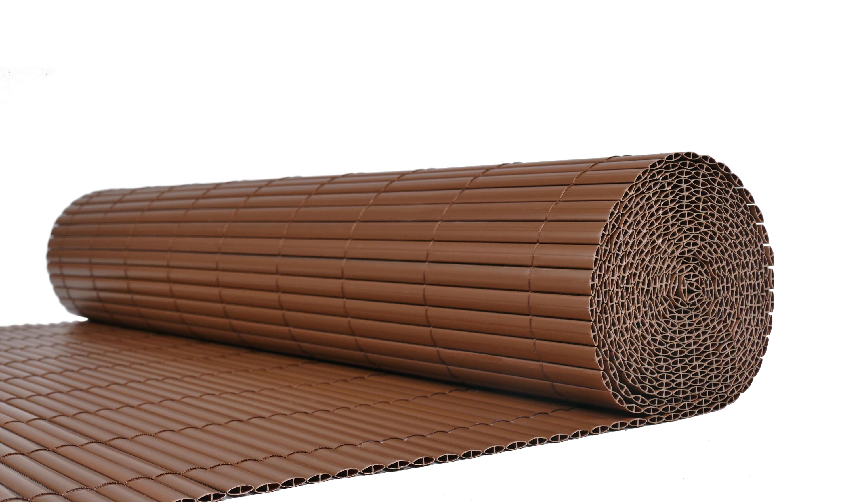 Sichtschutzmatte PVC 300 x 90 cm braun