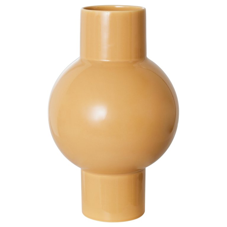 HKliving Ceramic vaas cappuccino M