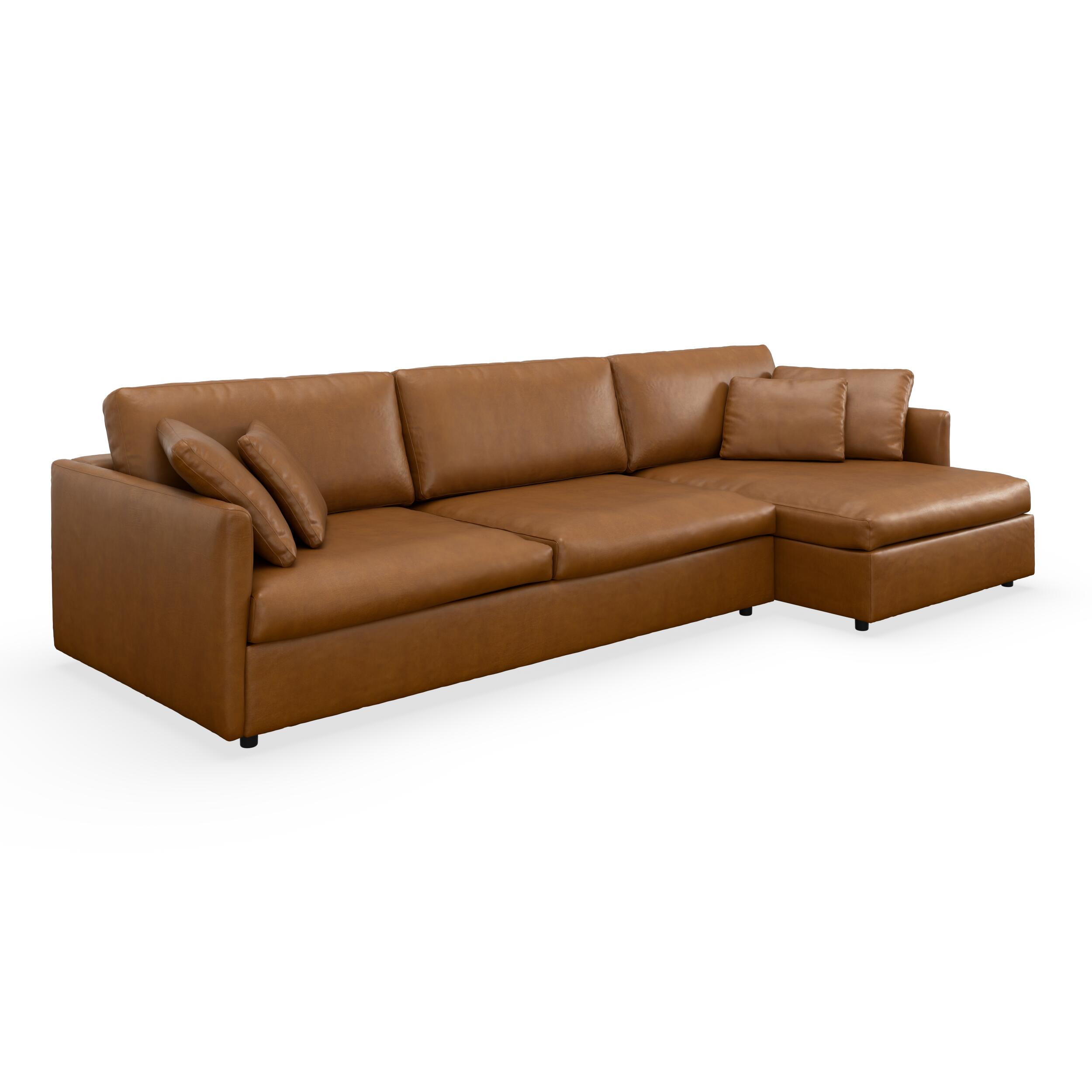 Angolo højrevendt sofa med chaiselong