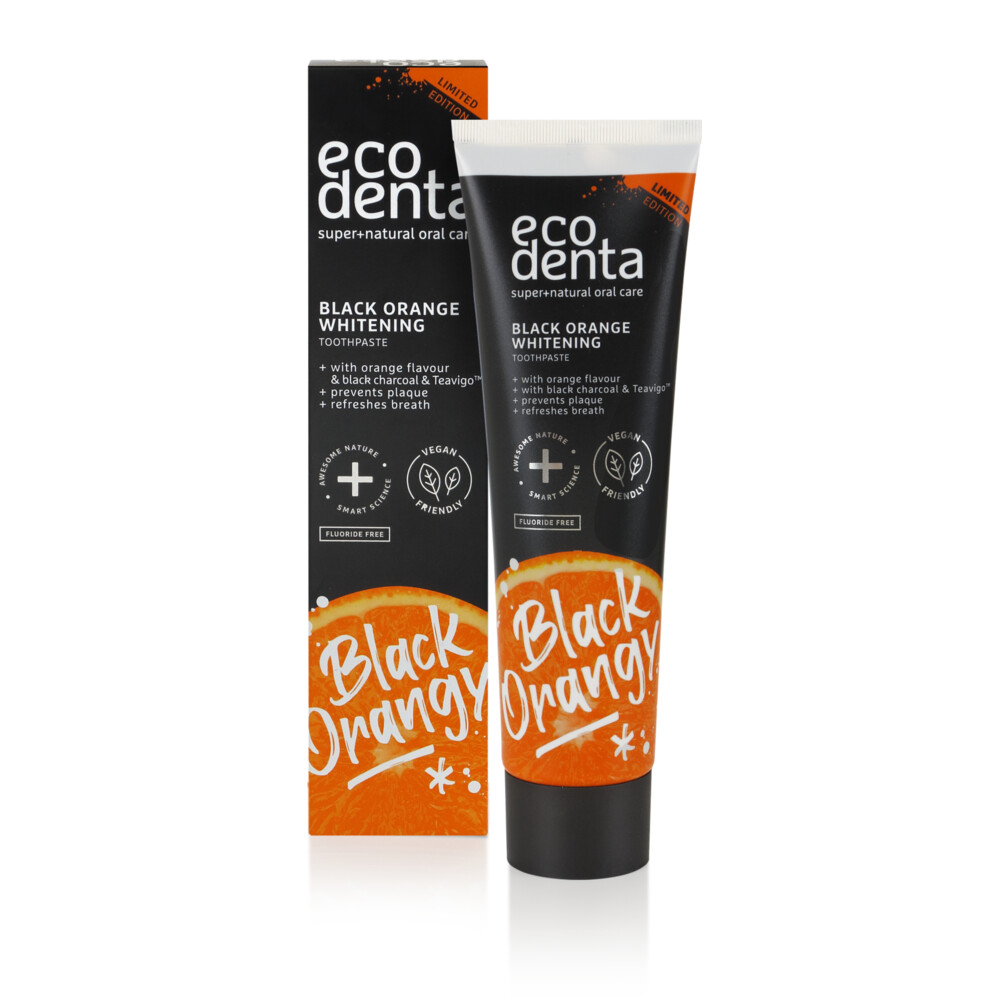Ecodenta Tandpasta Black Orange Whitening100 ml