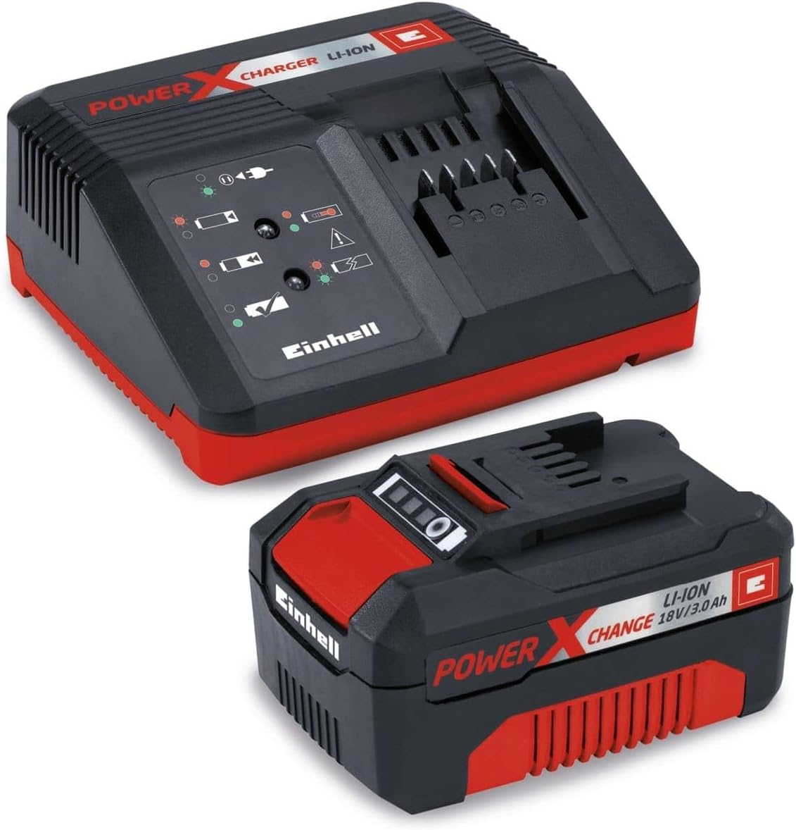 EINHELL Akku-Kettensäge 4501760, GE-LC 18 Li Kit, 3 Ah, Ersatzkette