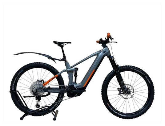Produit reconditionné . Cube Stereo Hybrid 140 HPC SL 625 SHIMANO XT 2022 . VTT électrique . Cube . très bon état