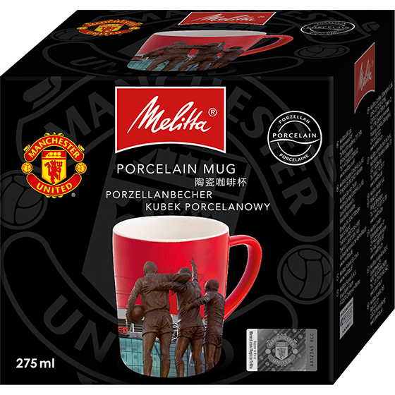 Melitta® Porzellanbecher Manchester United Visual