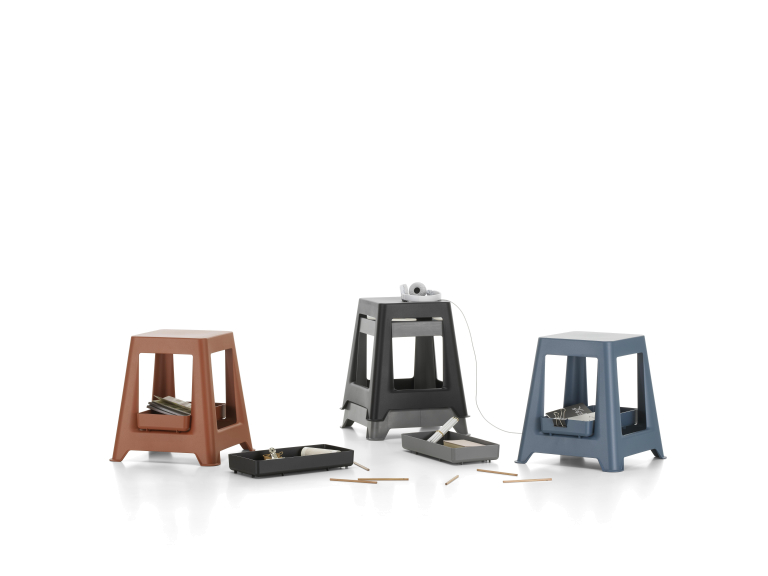 Vitra Chap Tray diepzwart