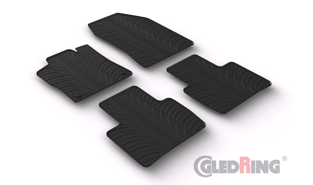 Gummibundmåtter Citroen C5 X 2022- automatgear