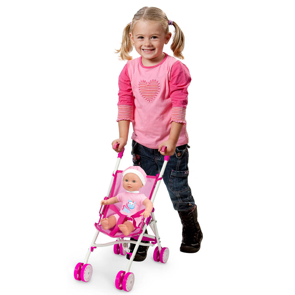 Pop met buggy