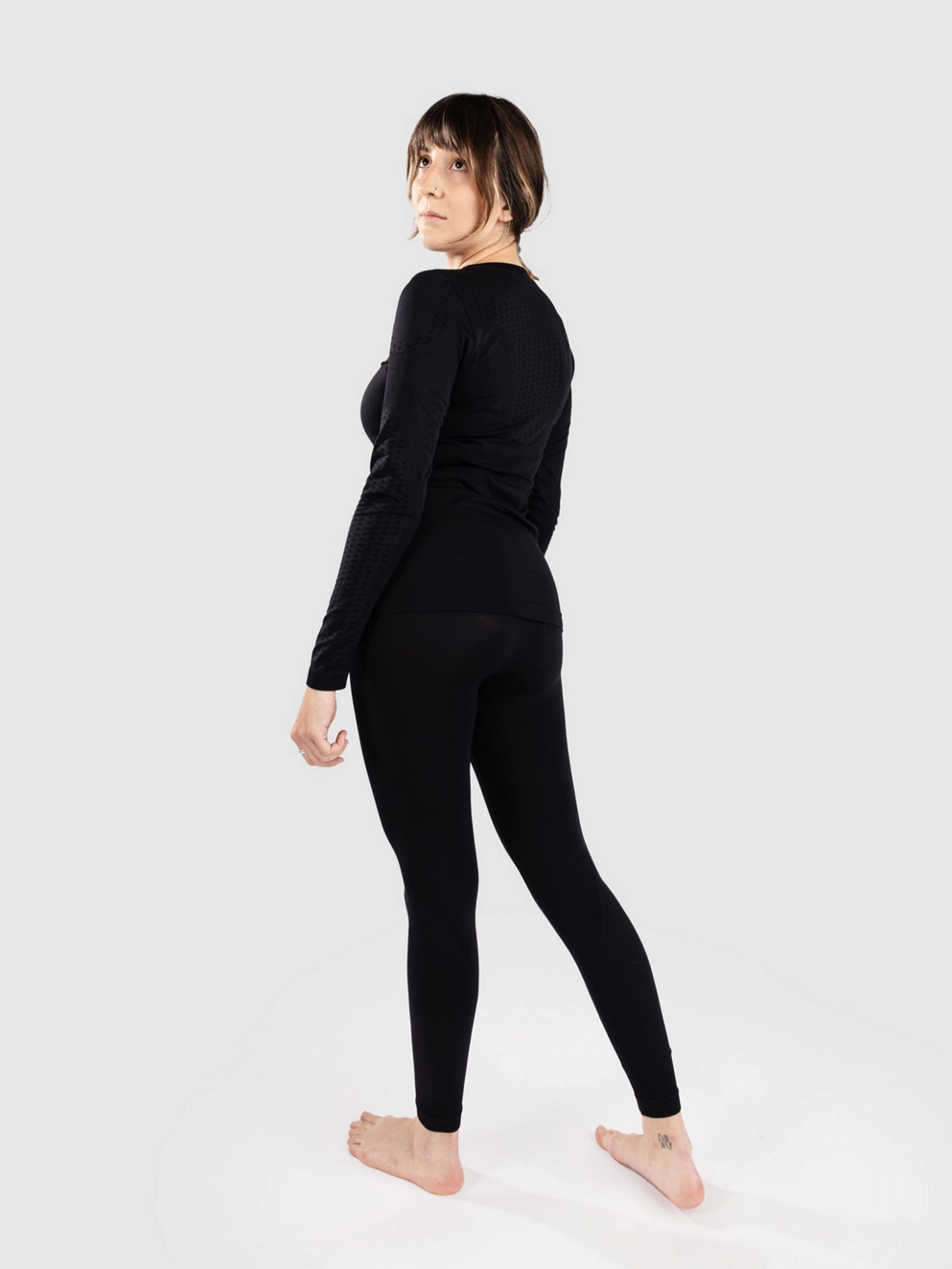 Whistler Mall W Seamless Underwear Set Base Layer Sui black
