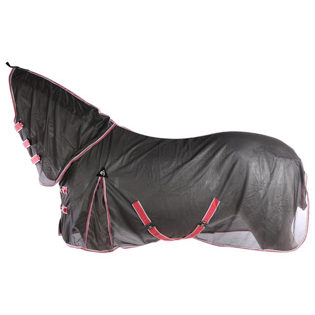 Vliegendeken Epplejeck EJSummertime Full Neck Donkergrijs-roze