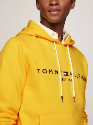 Moletom com capuz e modelagem regular com logo