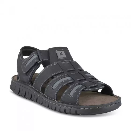 Sandales NOIR MEGIS CASUAL