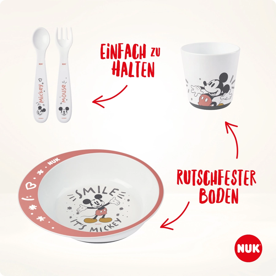 NUK Esslernset  Mickey Mouse ab 9 Monaten