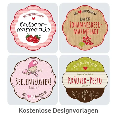 Avery Zweckform 5084 Wiederablösbare Etiketten in Blumenform,A4 40,8 x 40,3 mm, 10 Bogen/240 Etiketten, weiß
