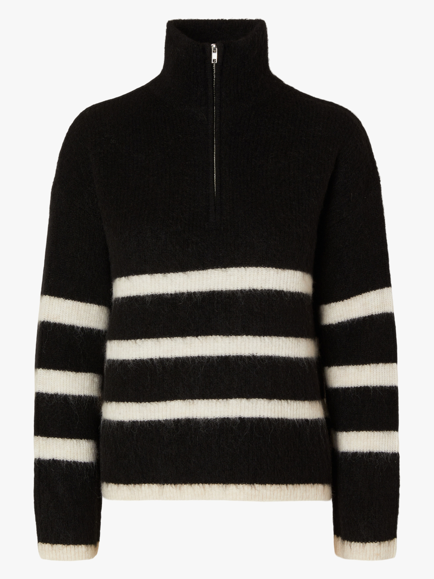 Maline Long Sleeve Knit Half Zip