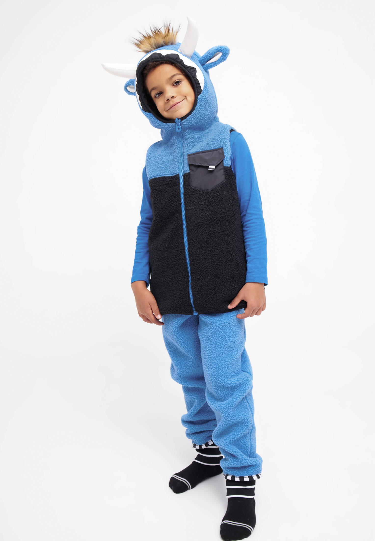 WeeDo| Kinder Teddy Fleecejweste WILD THING