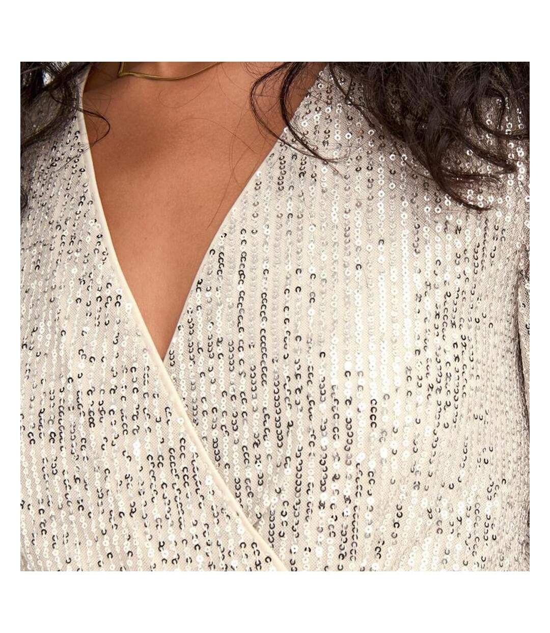 Robe à Sequins Rose Poudré Femme JDY Carmen
