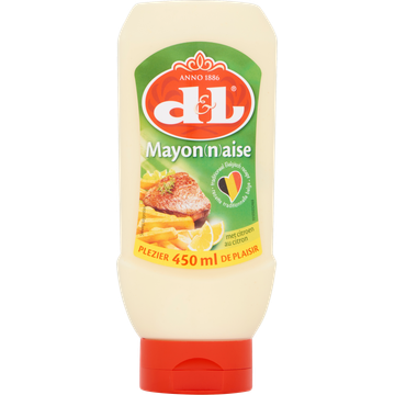 D&L Mayonaise Citroen Squeeze 450ml
