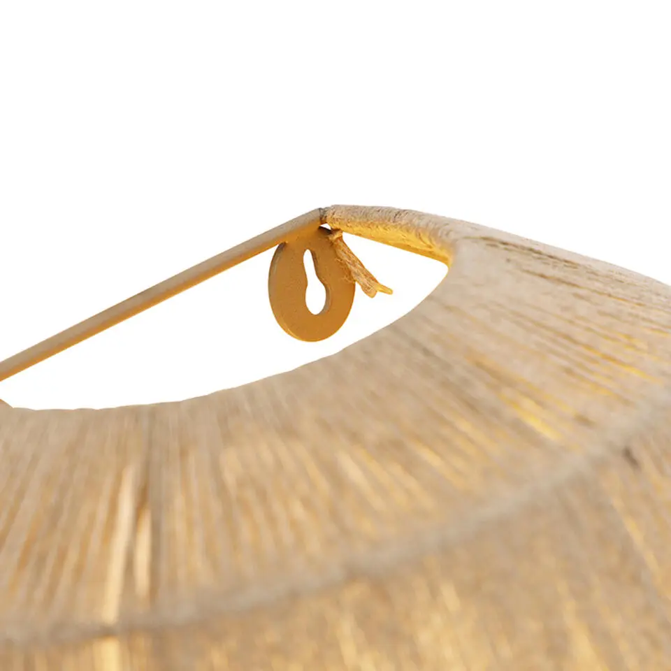 Qazqa wandlampen riki beige e27