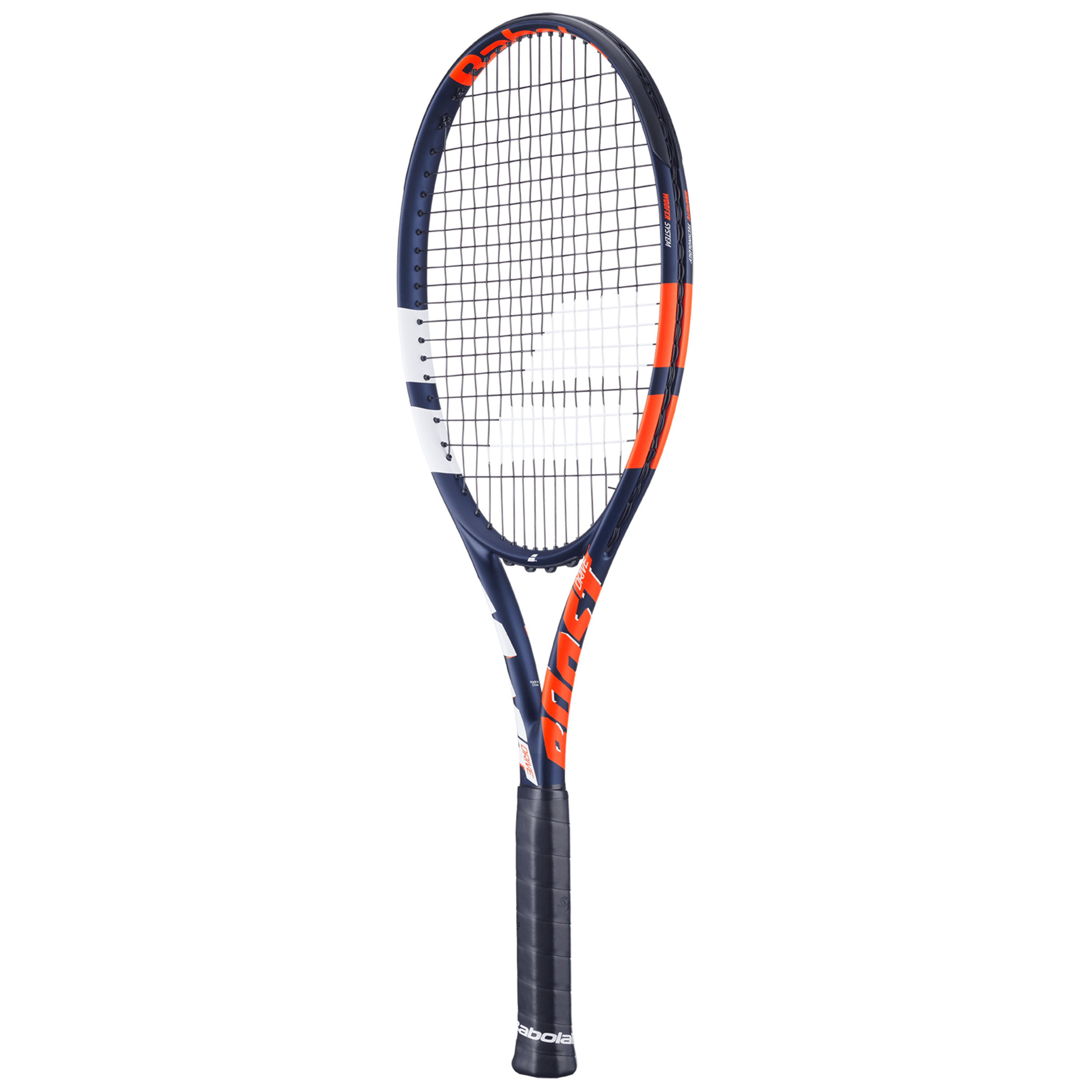 Boost Drive Besaitung Blau Orange Weiß