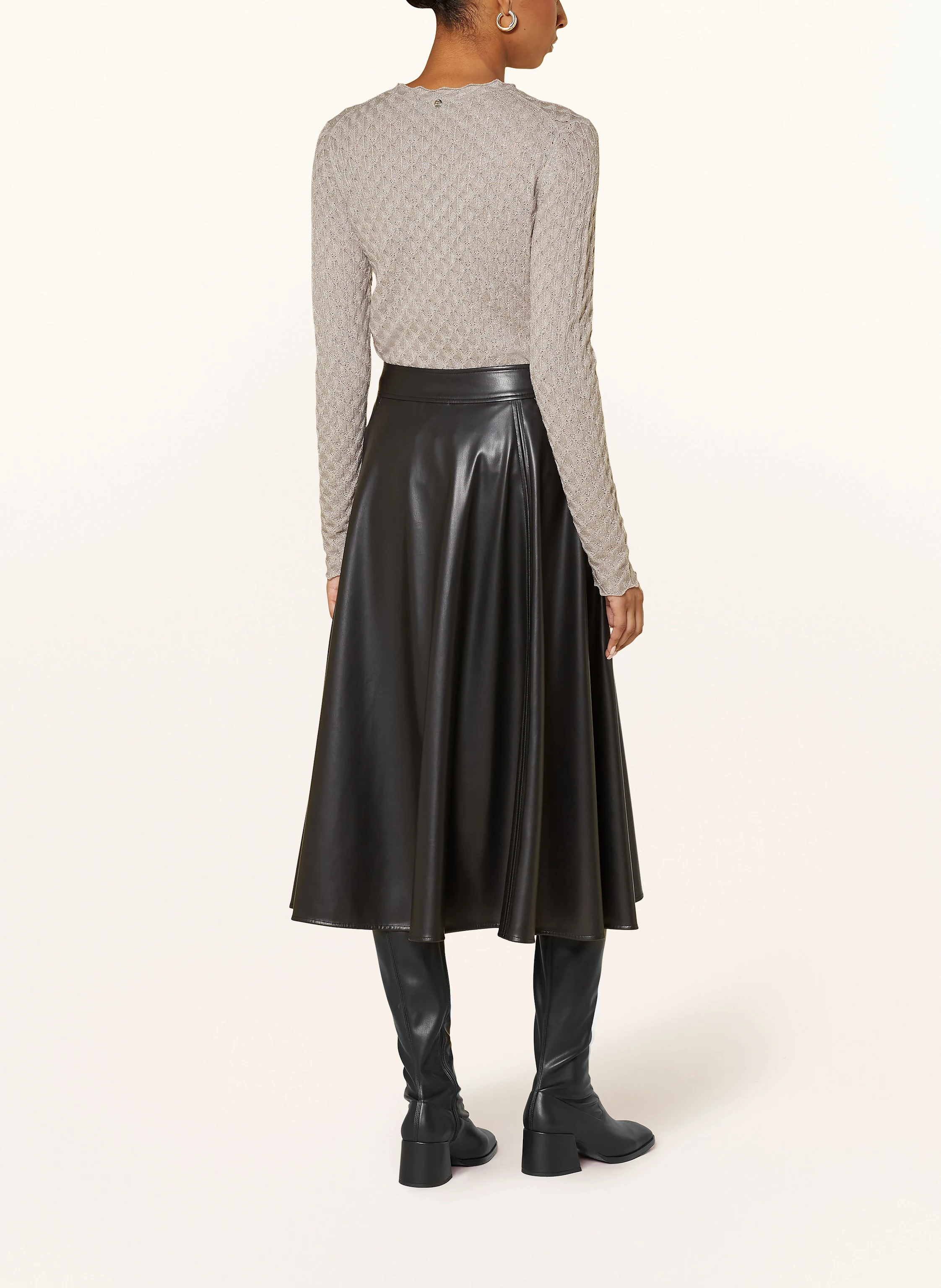 MOS MOSH Pullover MMTHAZ RELENA mit Glitzergarn