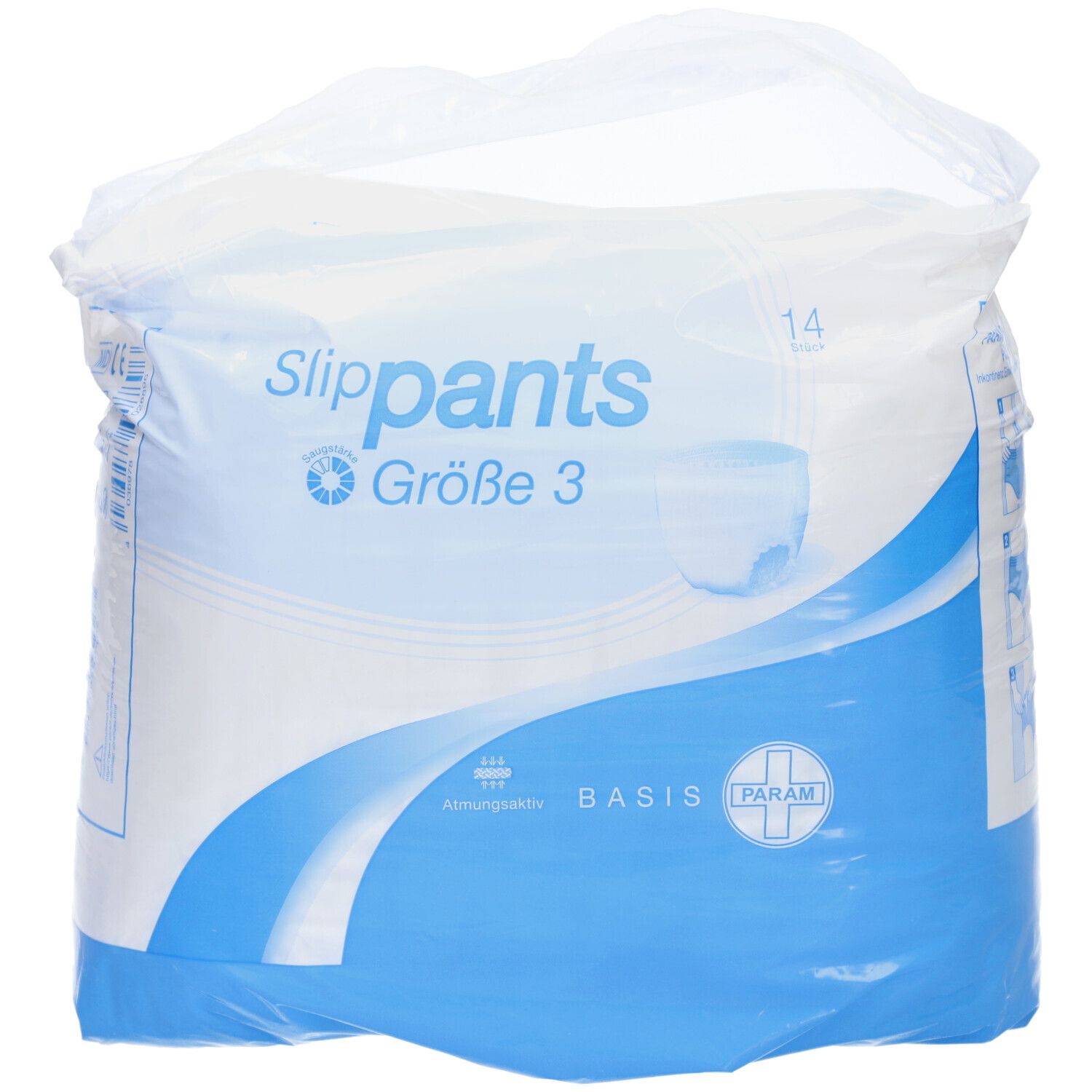 PARAM slip-Pants Basis Größe 3