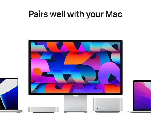 Apple Studio Display - Standard Glass - Tilt-Adjustable Stand